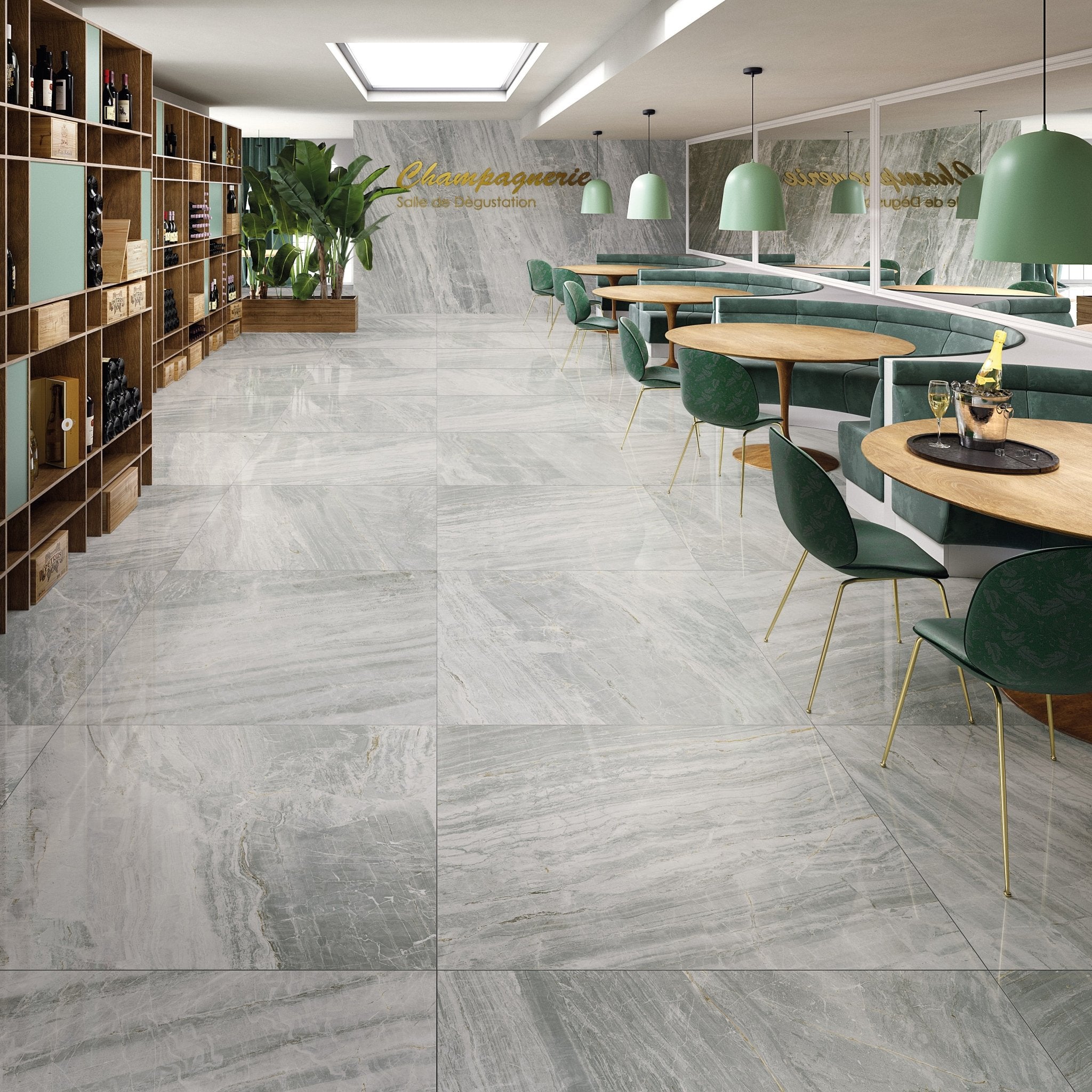 Piedra TecnológicaPurity Marble Breece - Oribica grigia - Interni México