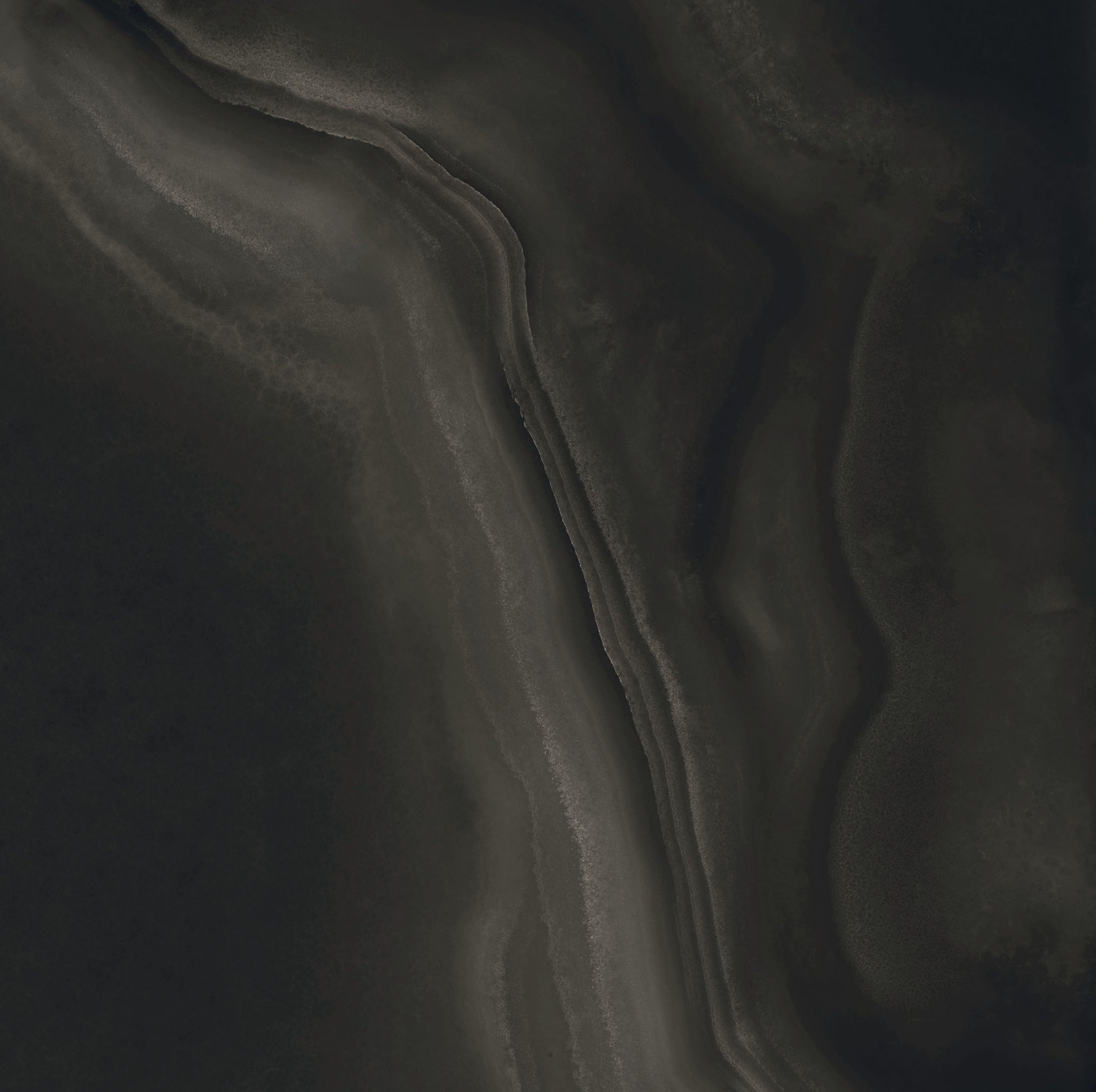 Marble-like porcelain - Smoky Black color