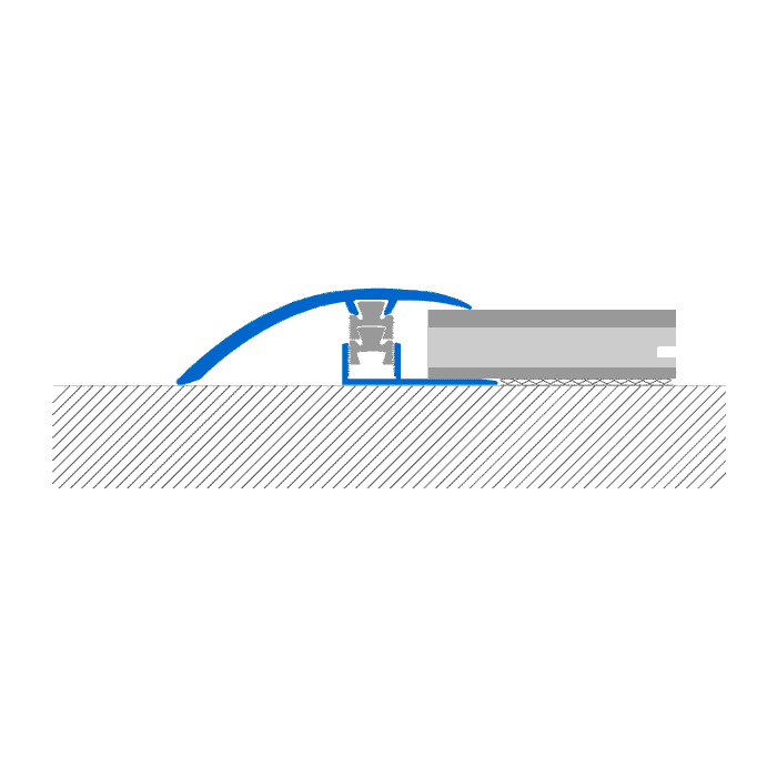 FLOOR PROFILE - MULTICLIP CLF490