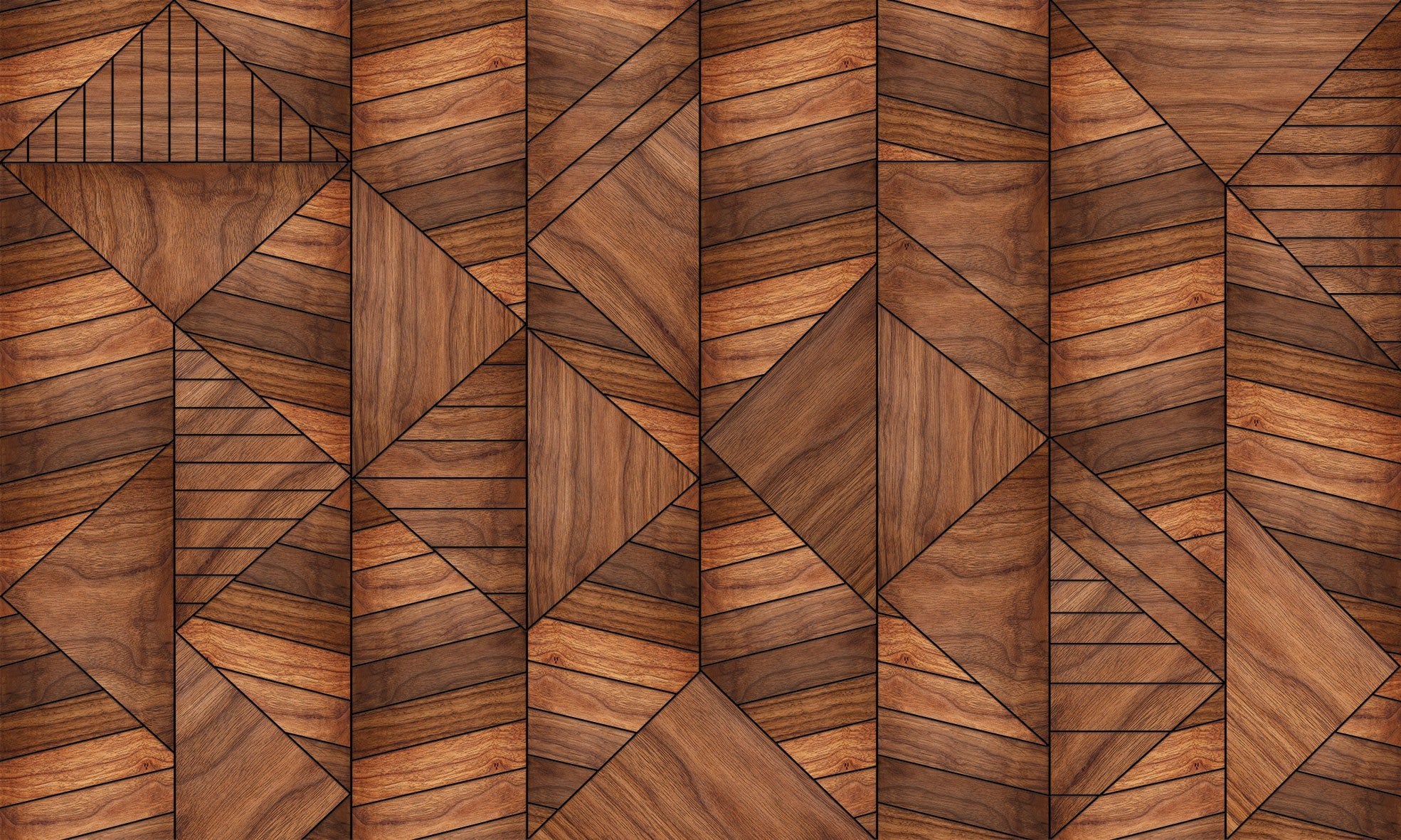 Tapiz ContractArt Deco - Wood Geo - Interni México